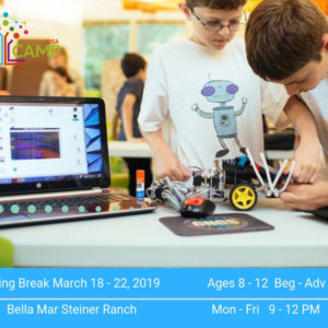 STEM Camp Steiner Ranch March 18-22, 2019